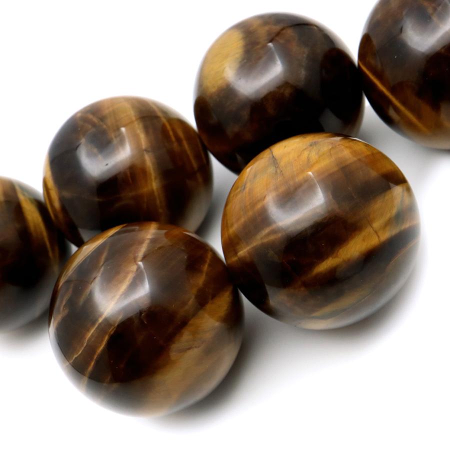 GOLD STONE タイガーアイ 丸玉 40mm 虎目石 台座付き スフィア 天然石