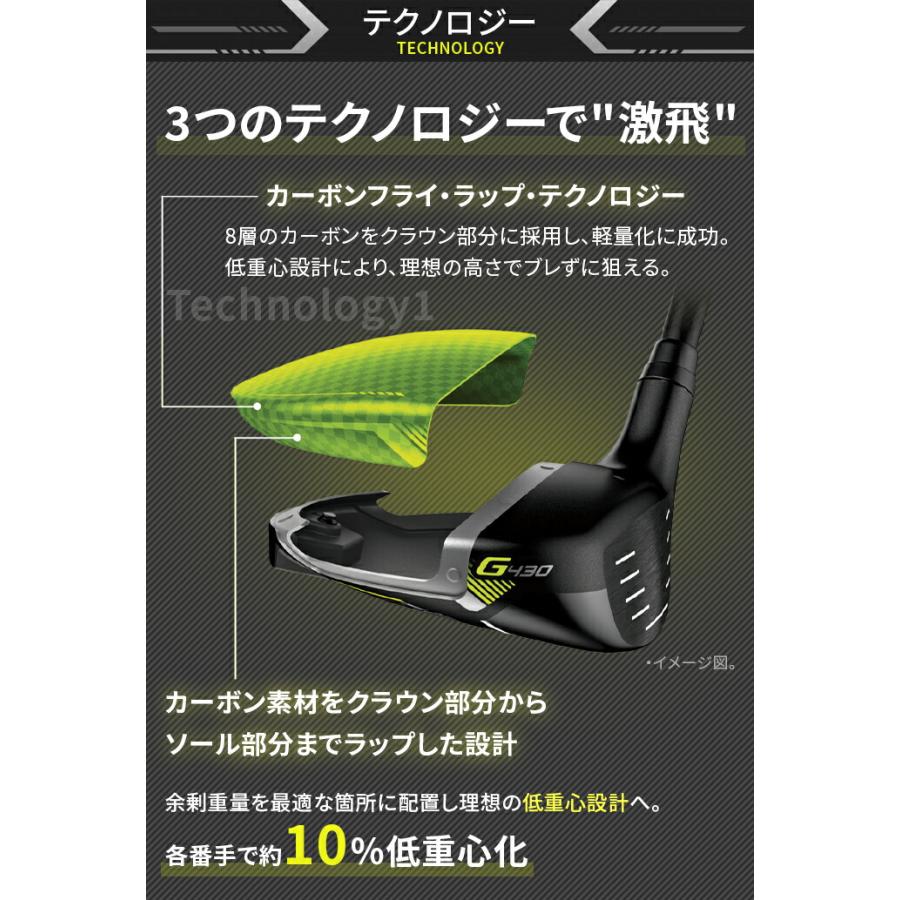 G430 店頭展示品 PING ピン SFT フェアウェイウッド 3W 5W 7W R SR S