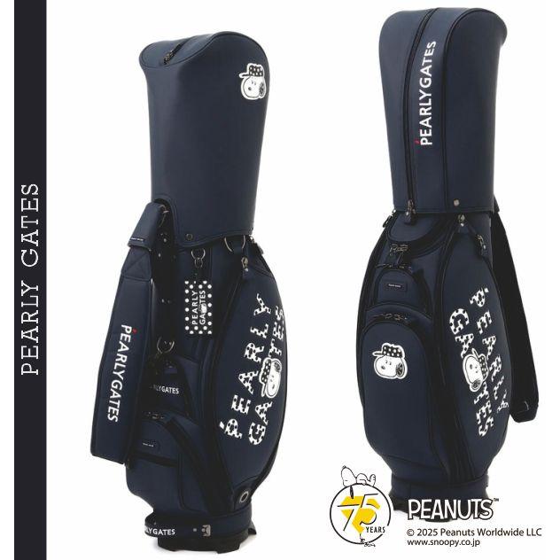 PEARLY GATES（パーリーゲイツ） 【SNOOPY】 合皮キャディバッグ (46