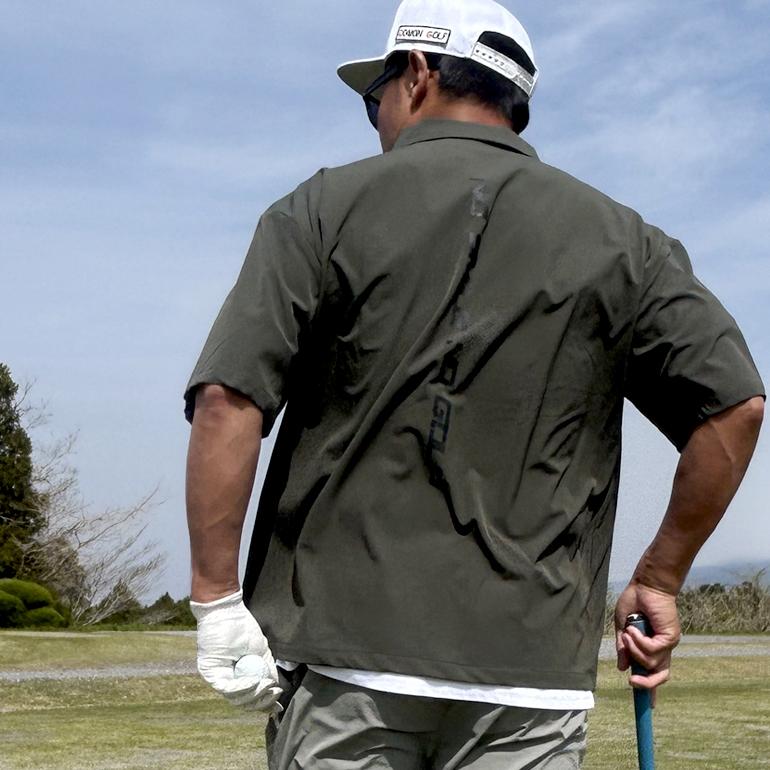 COMONGOLF（コモンゴルフ） ゴルフ ポロシャツ 春 夏 メンズ ゴルフ