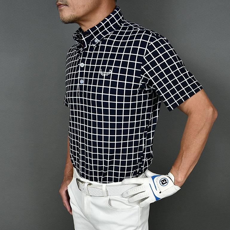 ポロシャツ メンズ 夏 ゴルフ 半袖 大きいサイズ ゴルフウェア ボタン