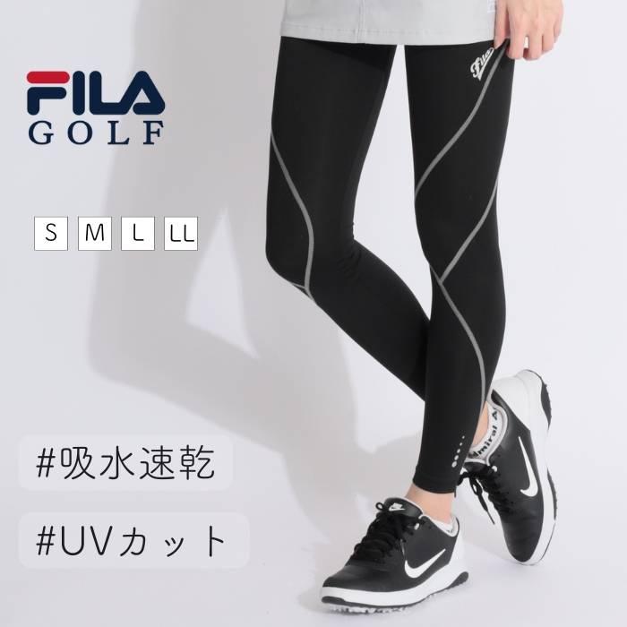 フィラゴルフ 【UV吸水速乾】ステッチラインレギンス ゴルフウェア