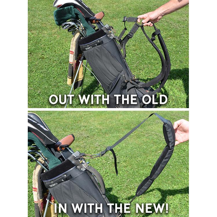 ゴルフ キャディバッグ ショルダーパッド インテック ボアクッション