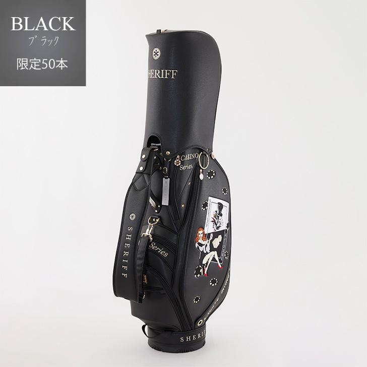 公式】限定 SHERIFF/シェリフ おしゃれキャディバッグ カジノシリーズ