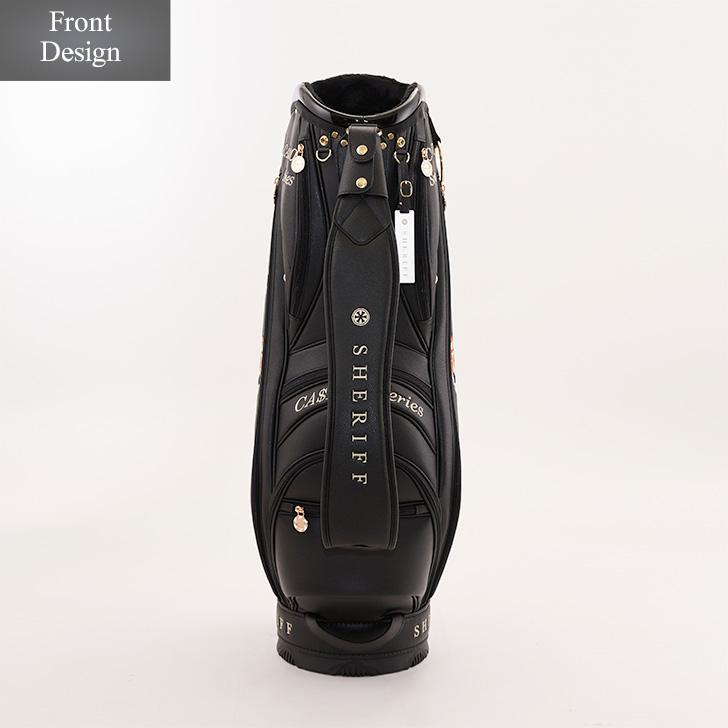 公式】限定 SHERIFF/シェリフ おしゃれキャディバッグ カジノシリーズ
