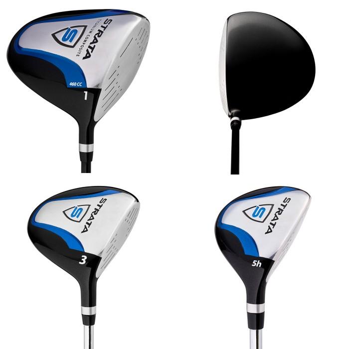 左用 キャロウェイ STRATA ストラータ ゴルフセット クラブ9本 (1W,3W