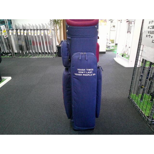 中古 ダイワ ONOFF キャディバッグ OB0225-04 ネイビー//0[0157]□松山