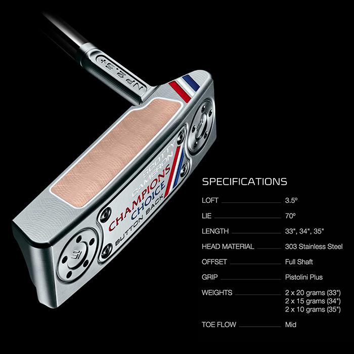 SCOTTY CAMERON スコッティキャメロン チャンピオンズ チョイス ボタン