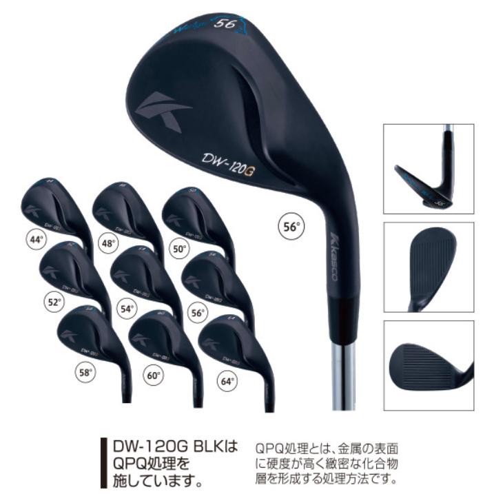 kasco（キャスコ） 「ヘッド単体」 DOLPHIN WEDGE DW-120G BLK（セミ