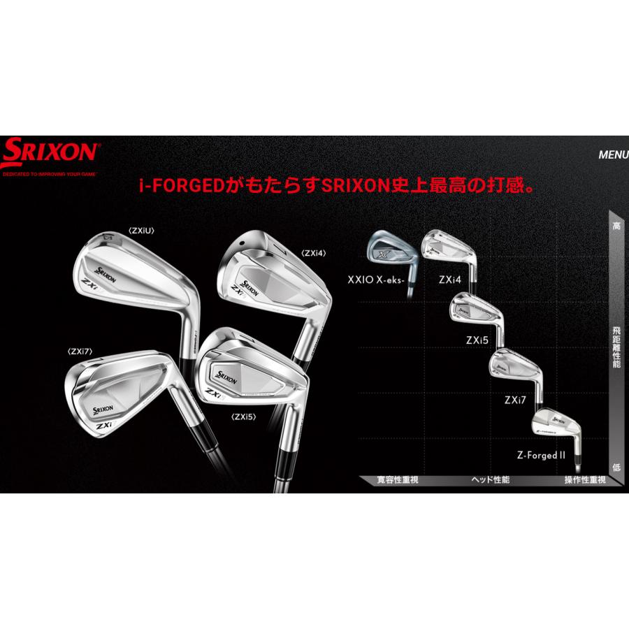 SRIXON 特注 5本組 スリクソン ZXi5 / ZXi7 アイアン TRAVIL IRON 75