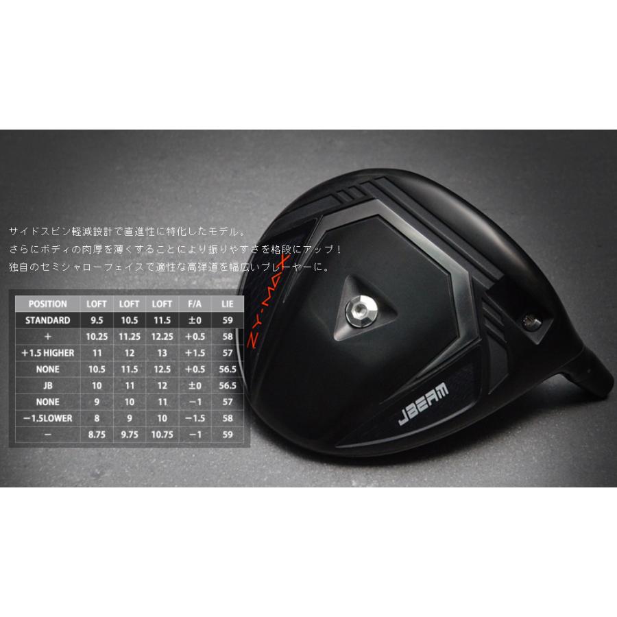 JBEAM ZY-MAX DRIVER 安心のジェイビーム工房組立 Jビーム ドライバー