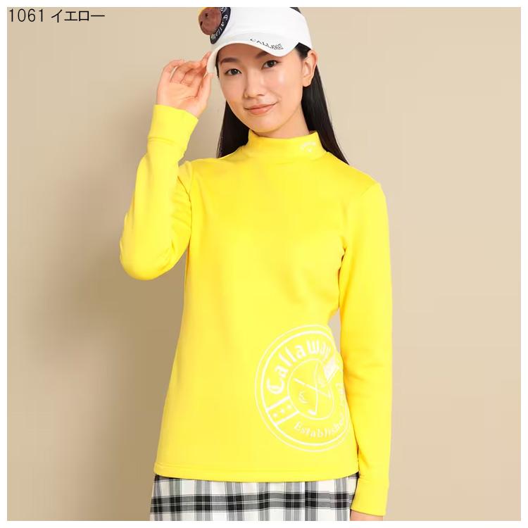 Callaway（キャロウェイ） ゴルフ レディース 裏起毛 長袖モックネック