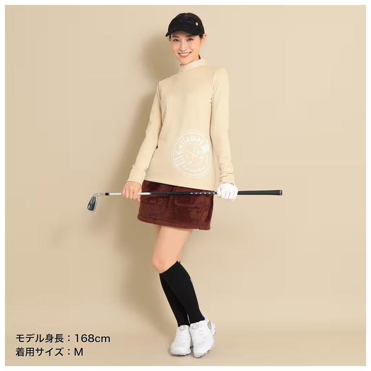 Callaway（キャロウェイ） ゴルフ レディース 裏起毛 長袖モックネック