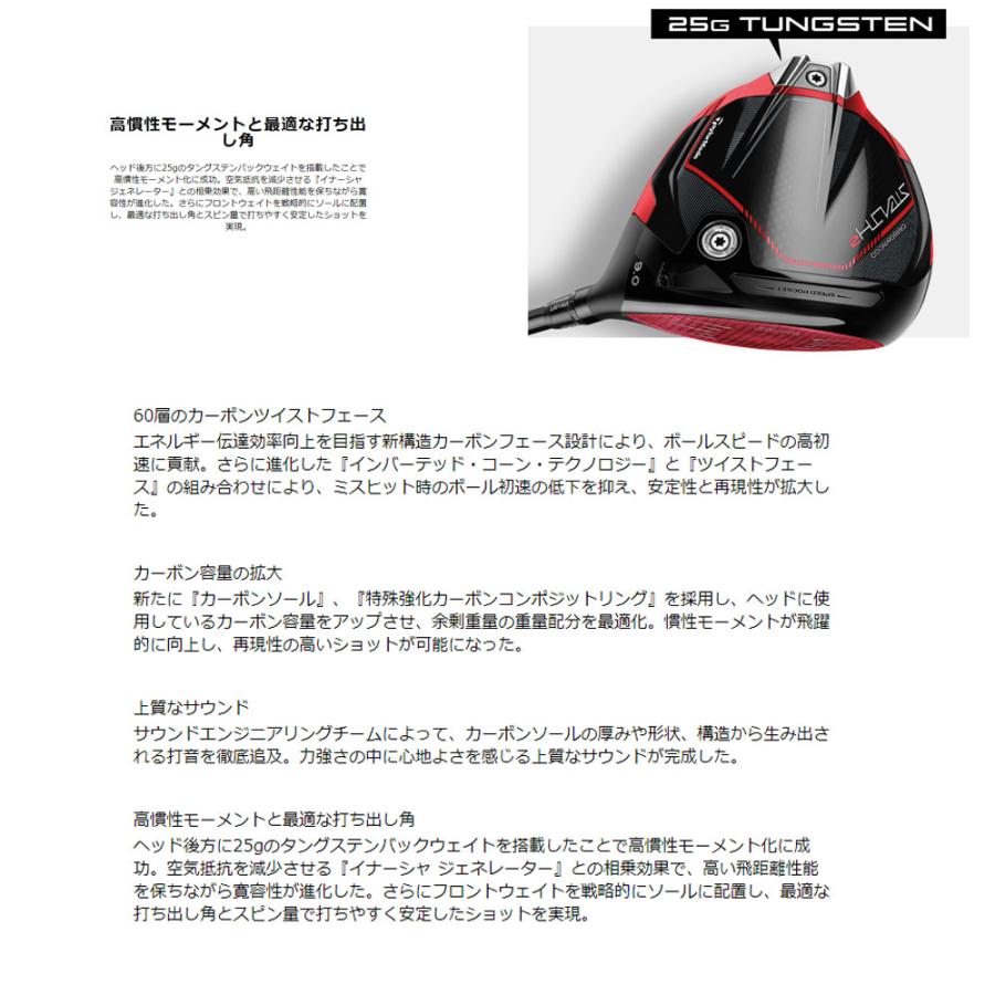 TaylorMade（テーラーメイド） 【USモデル／ヘッド単体】 ステルス2