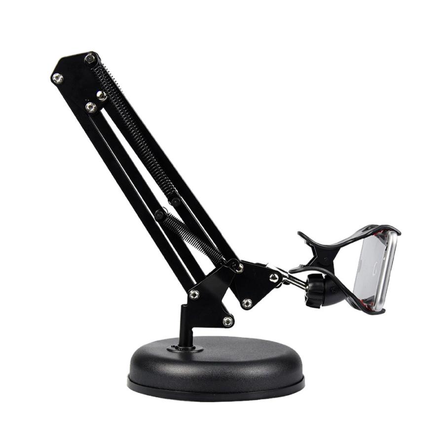 アームスタンド クリップ式 360度回転 角度調節 折り畳み 全機種対応