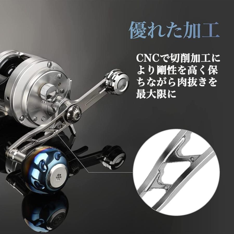 ベイトリール パワーハンドル 65mm シマノ Shimano ダイワ Daiwa アブ