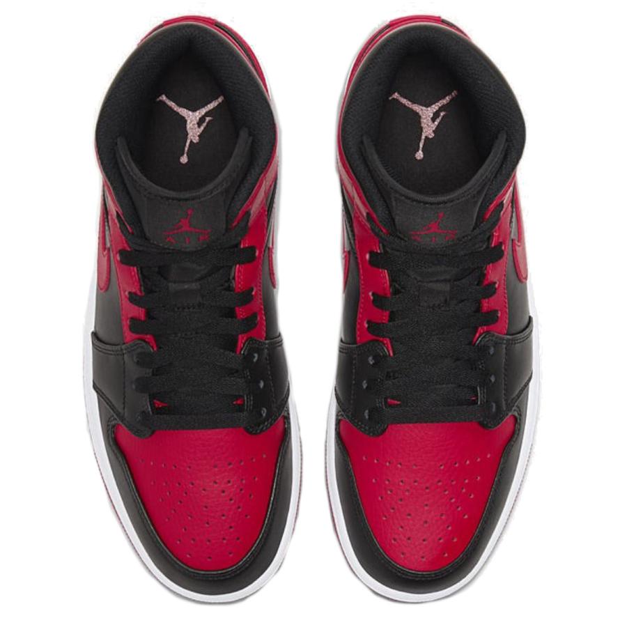 NIKE（ナイキ） NIKE AIR JORDAN 1 MID BRED エア ジョーダン 1 ミッド