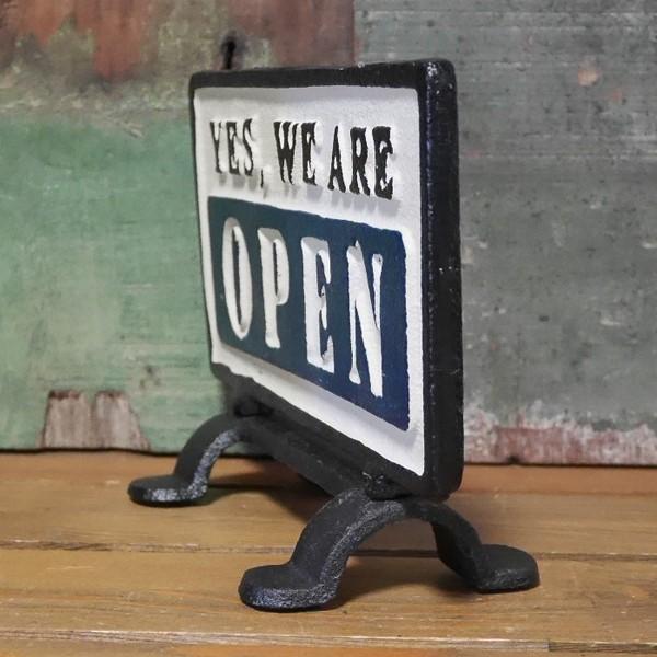 DULTON（ダルトン） OPEN CLOSE リバーシブルサインスタンド オープン