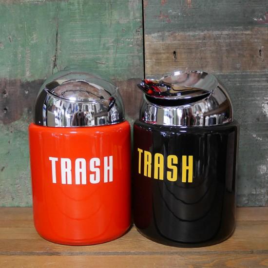 TRASH 灰皿 卓上 トラッシュボックス灰皿 卓上灰皿 : アメリカン雑貨の