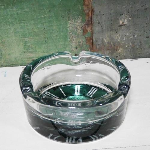 レトロチックアシュトレイ 時計 ブラック 卓上灰皿 : アメリカン雑貨の