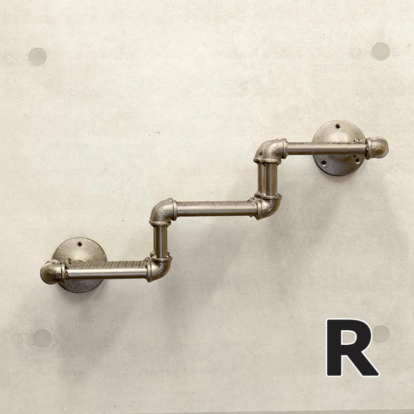 インダストリアルメタル ウォール3段シェルフ インテリア INDUSTRIAL