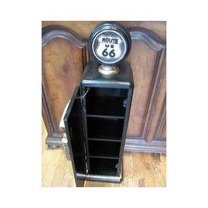 ルート66 ガスポンプ型 CDラック キャビネット ROUTE66 : アメリカン