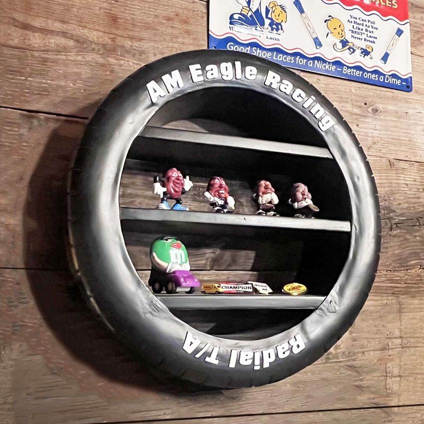 タイヤ シェルフ インテリア 棚 RESIN TIRE SHELF : アメリカン雑貨の