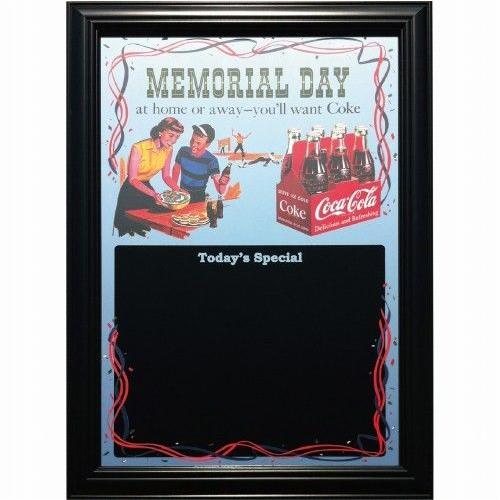 Coca Cola（コカコーラ） パブミラー メニューボード 鏡 アメリカ雑貨