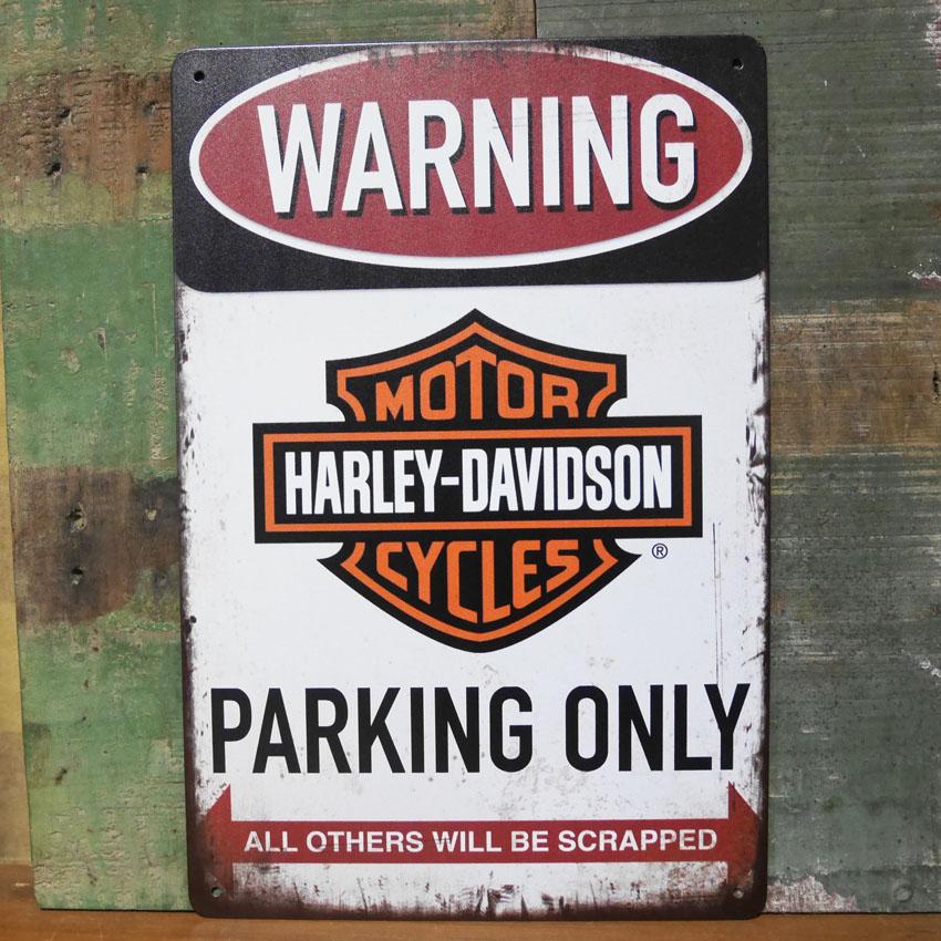 Harley Davidson（ハーレー・ダビッドソン） WARNING HARLEY-DAVIDSON