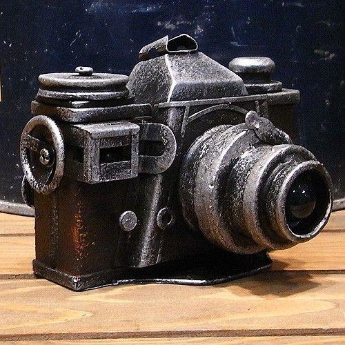 レトロ カメラオブジェ インテリア : アメリカン雑貨のグッズファーム
