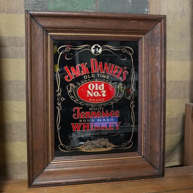 アンティーク パブミラー ジャックダニエル 鏡 JACK DANIEL'S