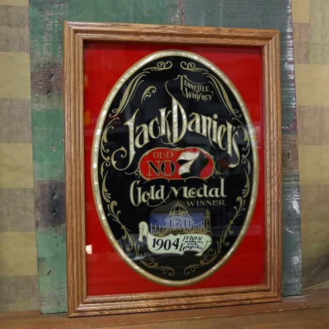 アンティーク パブミラー ジャックダニエル 鏡 JACK DANIEL'S