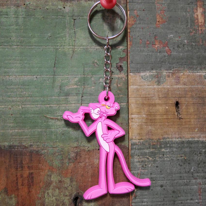 ラバーキーホルダー ピンクパンサー PINK PANTHER キーチェーン