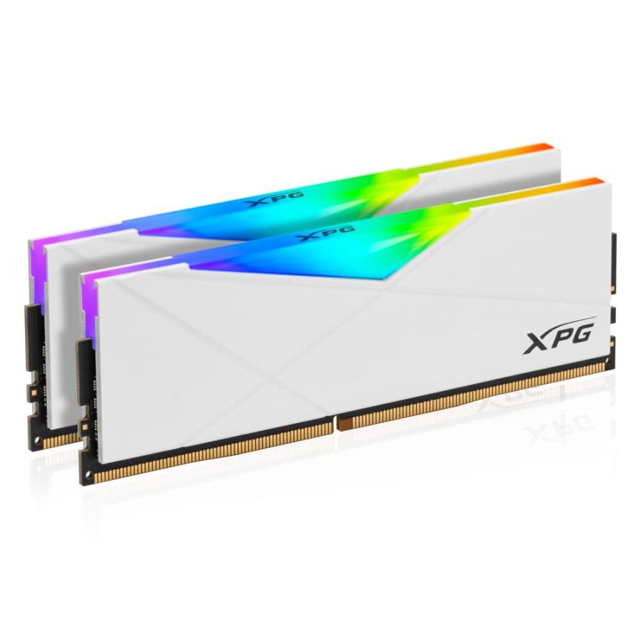 XPG DDR4 D50 RGB 32GB (2x16GB) 3200MHz PC4-25600 U-DIMM 288ピン