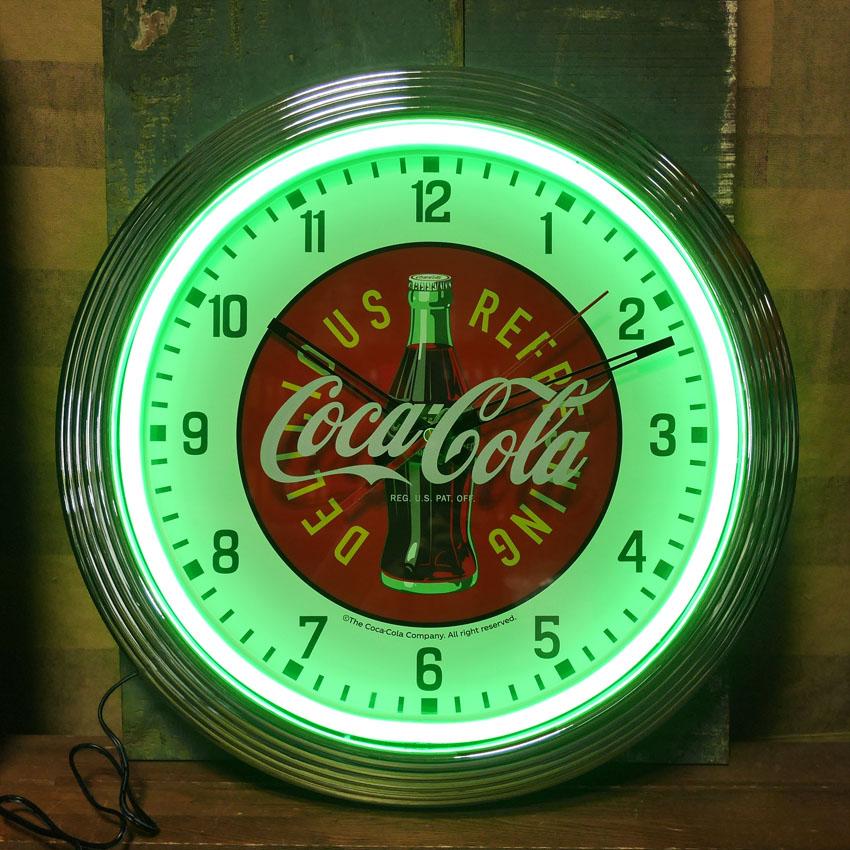 Coca Cola（コカコーラ） ネオンクロック coca-cola COKE Neo Neon