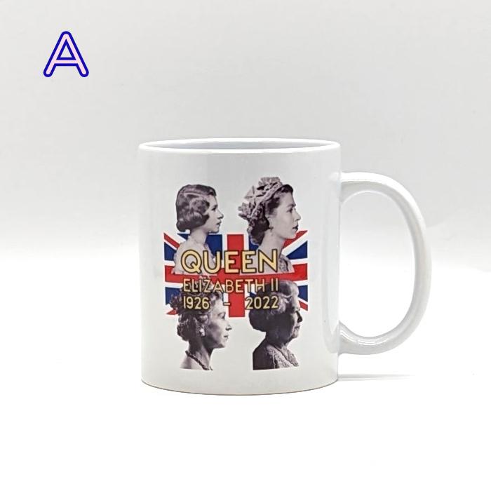 マグカップ 英国 女王 エリザベス 2世 1952-2022 記念 グッズ 70周年