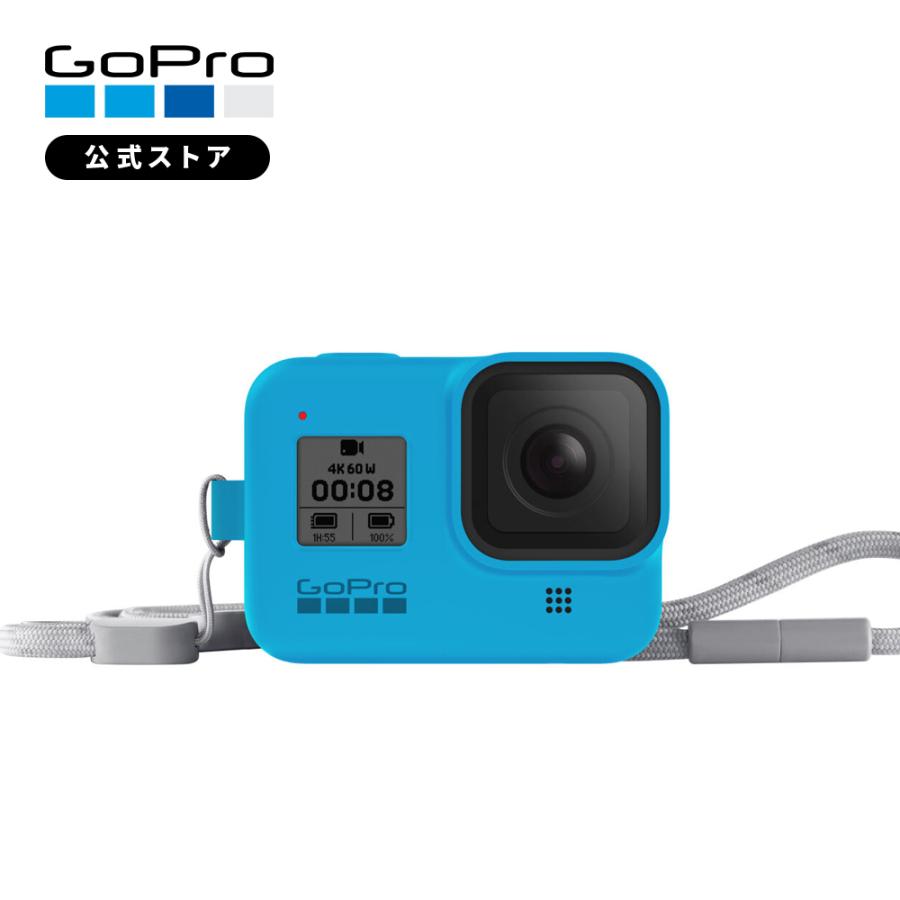 GoPro（ゴープロ） GoPro公式 スリーブ+ ランヤード ブルー HERO8 専用