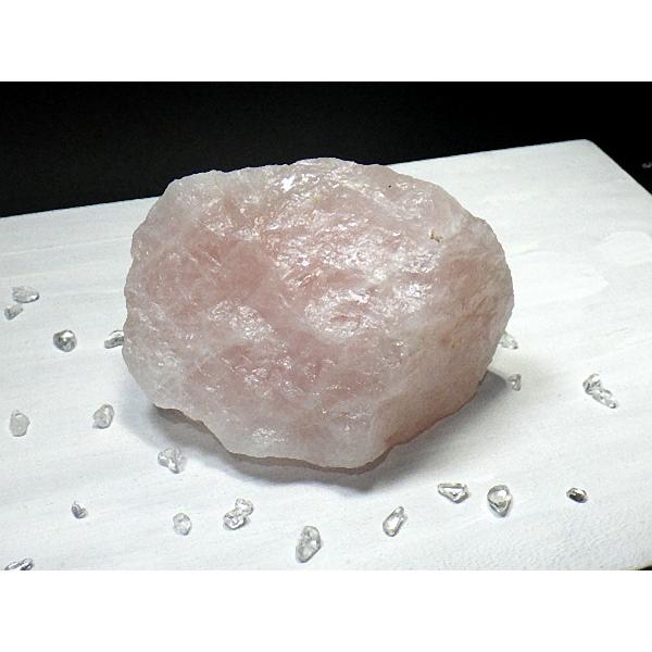 特大ローズクォーツ 450〜500g 紅原石 Rose Quartz 大きい