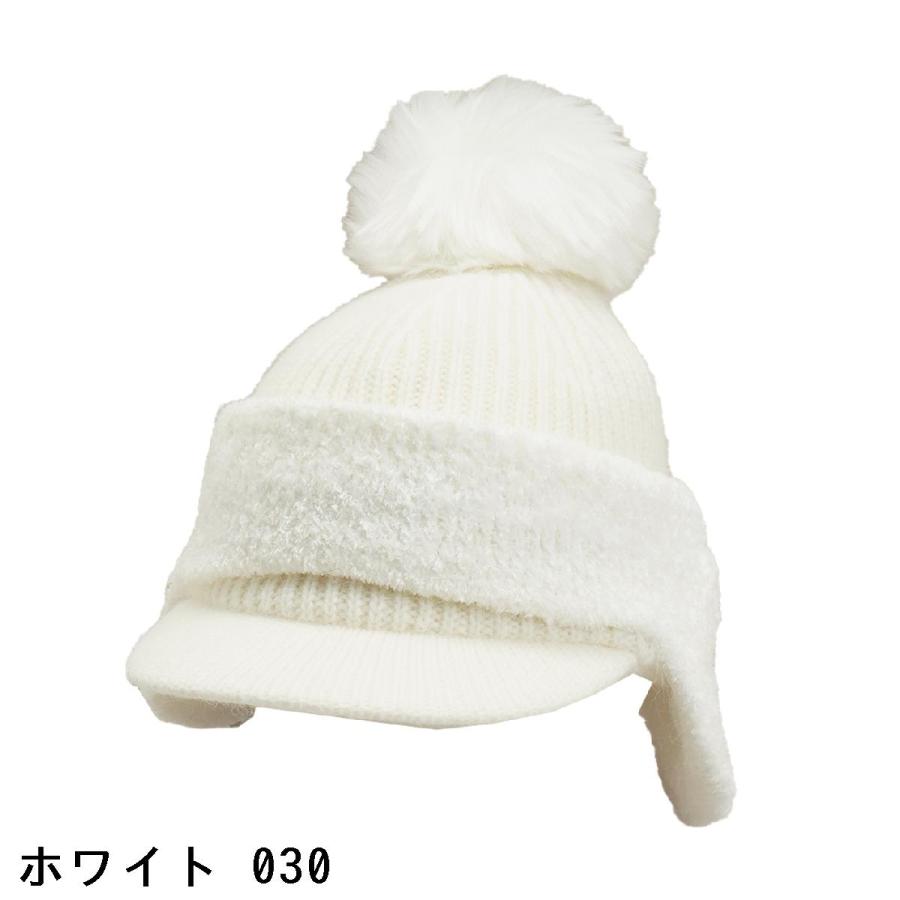 PEARLY GATES（パーリーゲイツ） 耳当て付きブリムニットワッチ