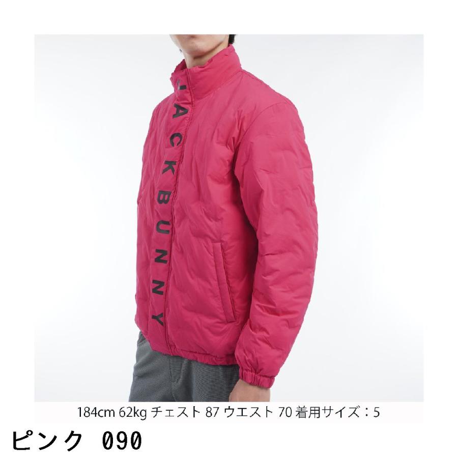 Jack Bunny!!（ジャックバニー） ストレッチ袋織り 中綿ジップアップ