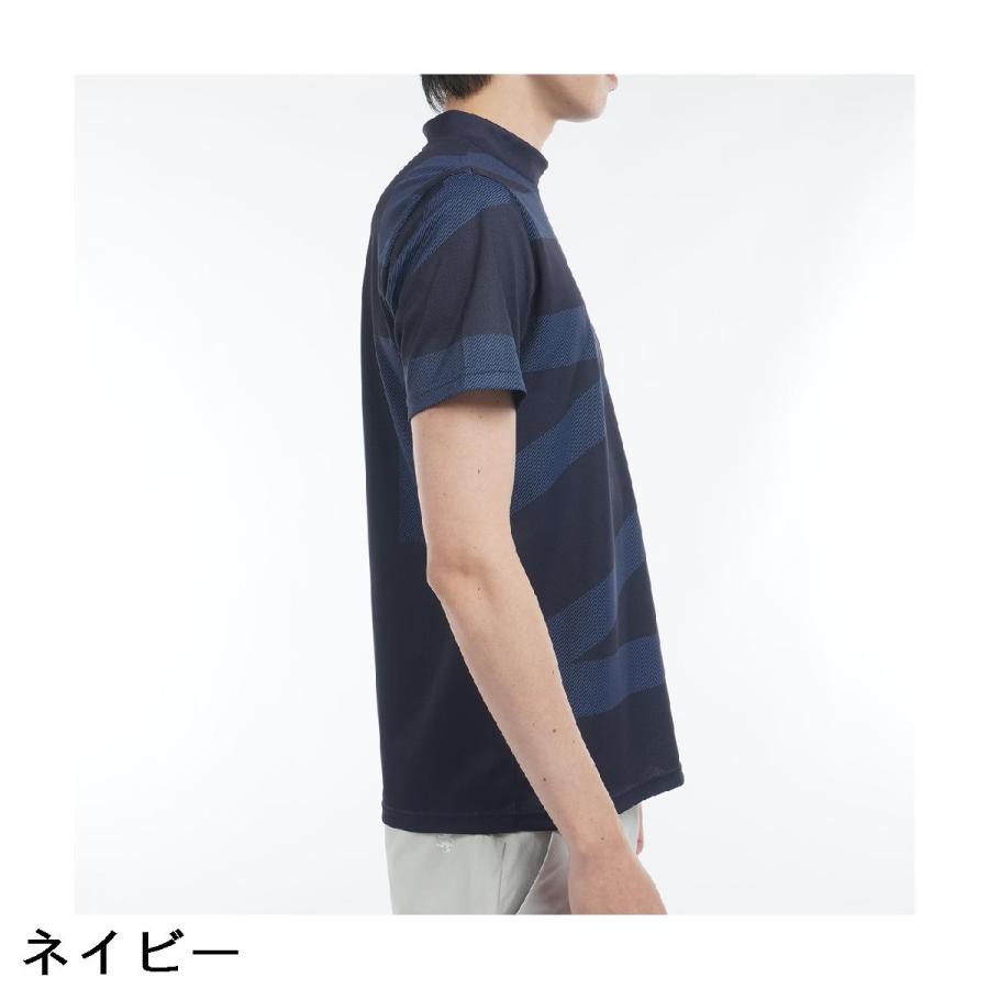 Admiral（アドミラル） ストレッチ UJモックネック半袖シャツ : GDO
