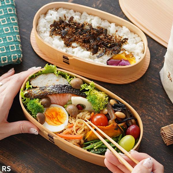 曲げわっぱ 弁当箱 小判入子 大 栗久 わっぱ弁当 国産 日本製 ギフト
