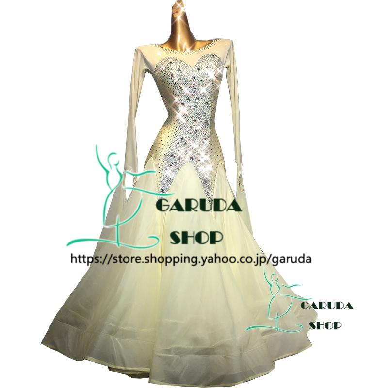 Garuda SHOP レディース社交ダンスドレス モダン競技ドレス ワルツ