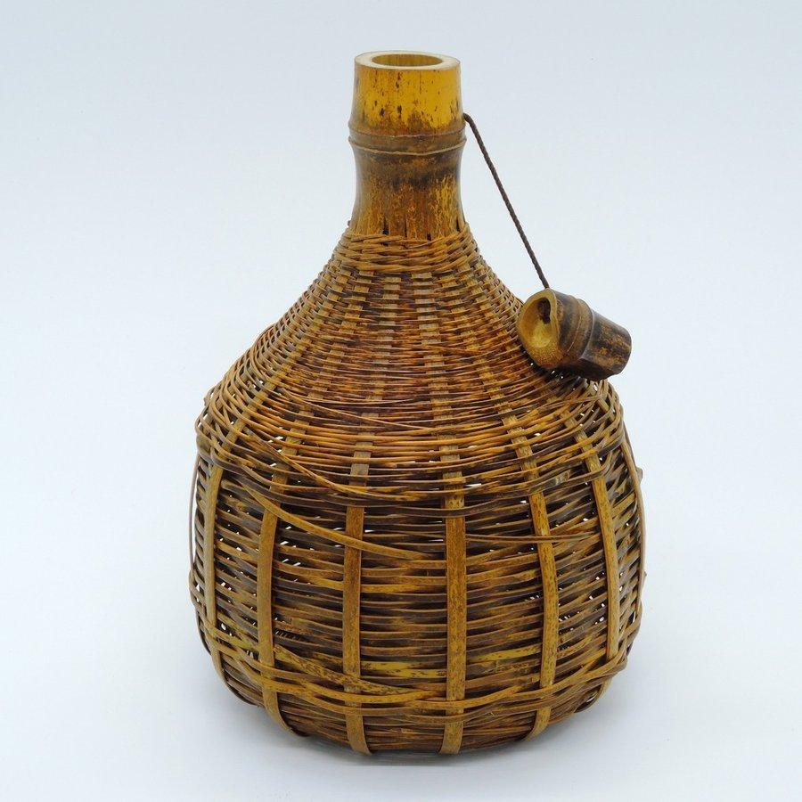 花入 染竹 虫籠 篭 昭竹斎 作 茶道 t ms2008-37 : 月香園アウトレット