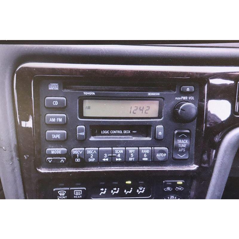 マーク2 2.0 グランデ 前期(GX100 JZX100) 純正 CD カセットプレーヤー