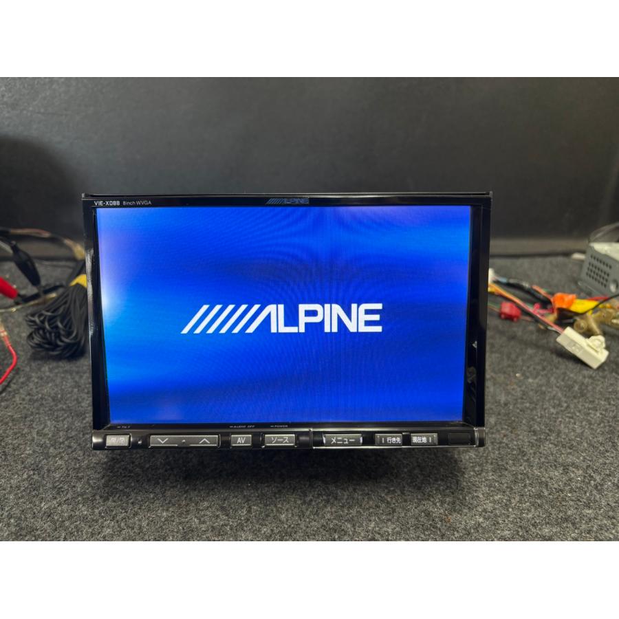 ALPINE アルパイン 8インチ VIE-X088 フルセグTV DVD CD 地図データ