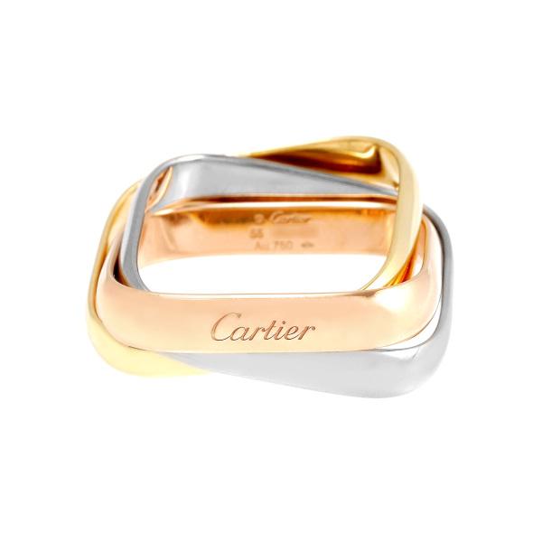 Cartier（カルティエ） トリニティ クッション クラシックモデル K18