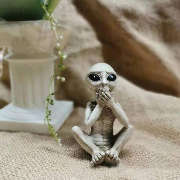 宇宙人 置物 インテリア そんなの見たくない 言いたくない 聞きたく