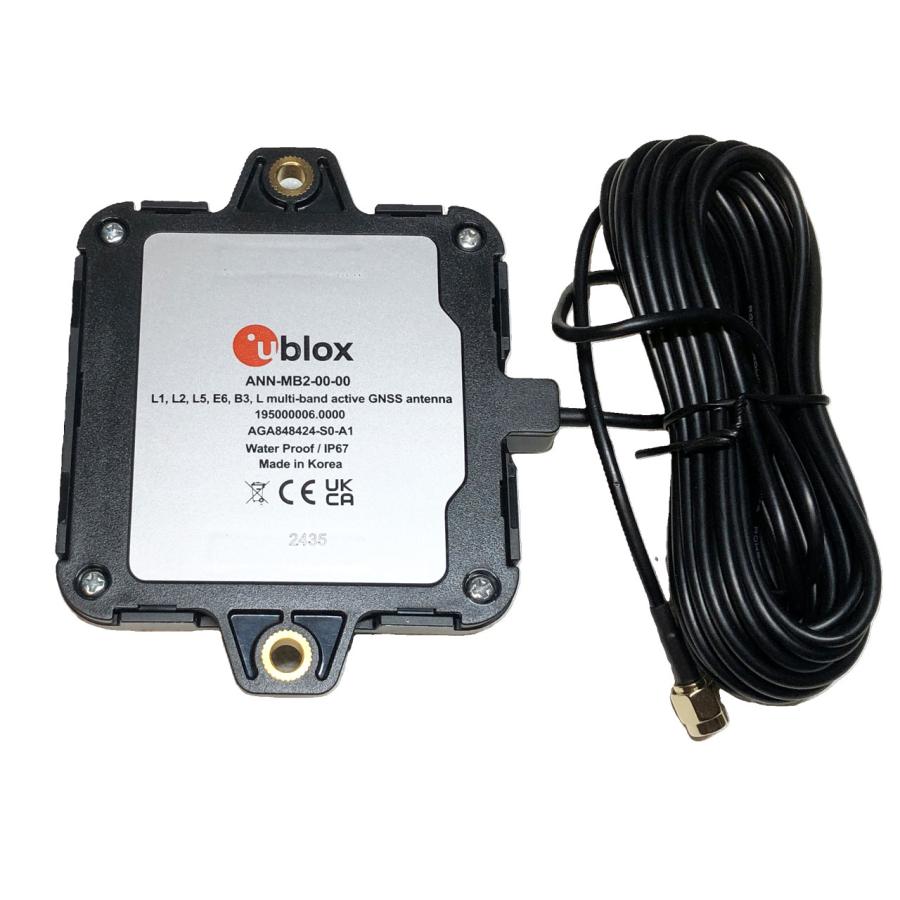 L5/L6対応多周波RTK(ZED-F9P対応）GPS/GNSSアンテナ ANN-MB2-00