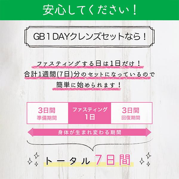 公式】GB 1DAY CLEANSE SET（ワンデイクレンズセット） : GBオンライン